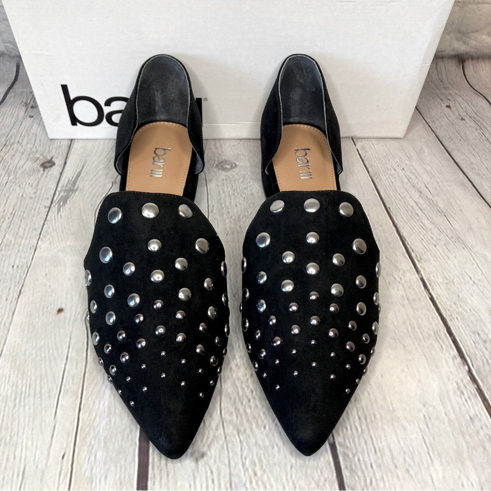Bar Ill Women’s Cansia Black Faux-Suede
Slip-On Pointed Toe Heels Shoes - Picture 6 of 15